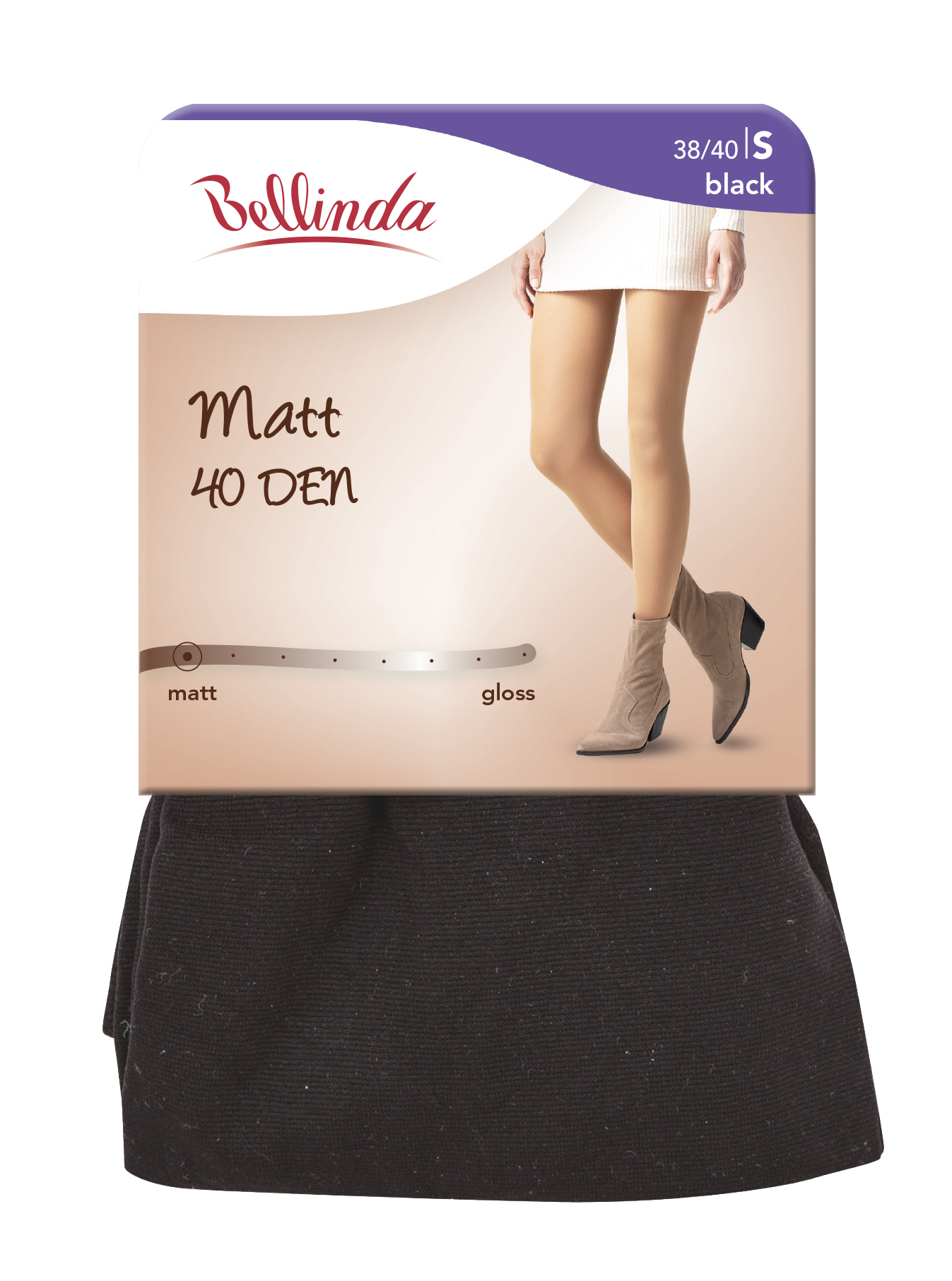 Bellinda MATT 40 DEN - Women's Tights - Amber